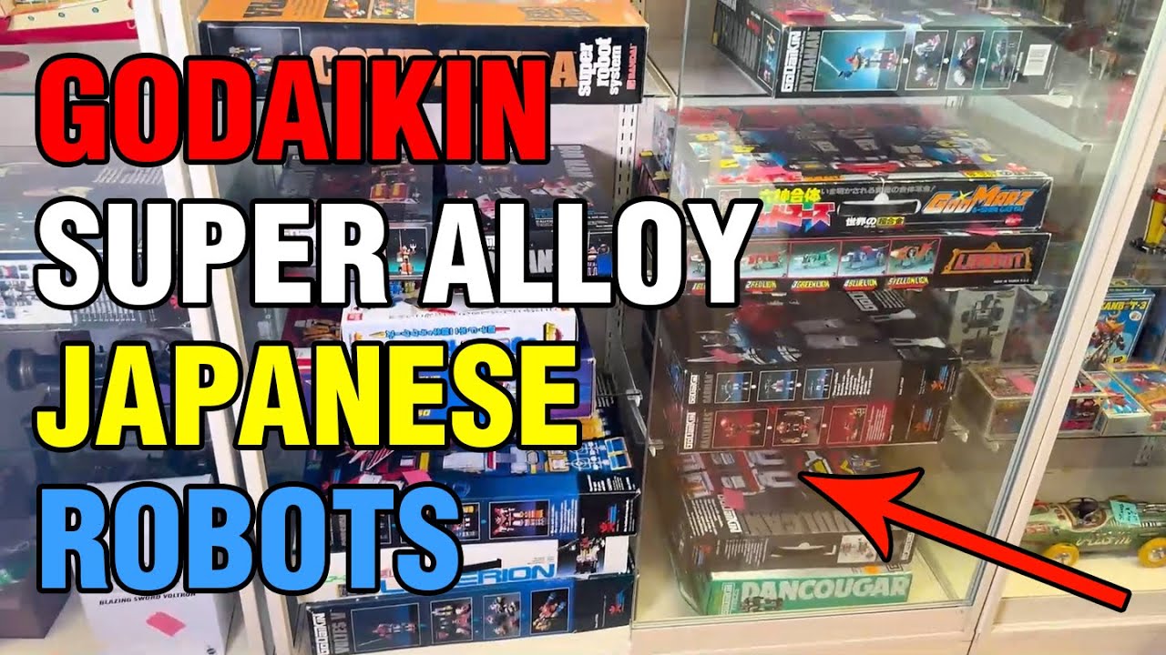 Godaikin and Vintage Japanese Robots Preview by Antique Toys