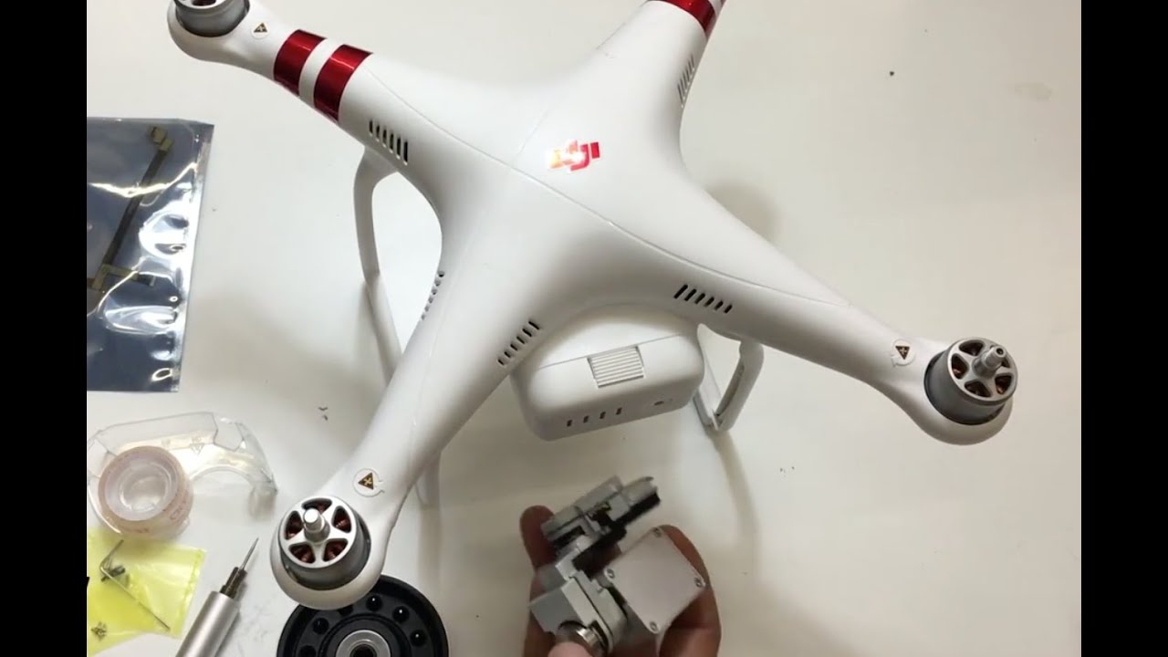 How to: DJI Phantom3 Standard Gimbal Repair
