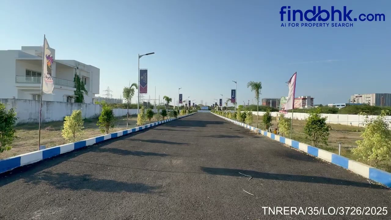 🔥Plots for sale in siruseri - SIPCOT 200m Metro 1km Ready Move Mega 🏡 #chennairealestate