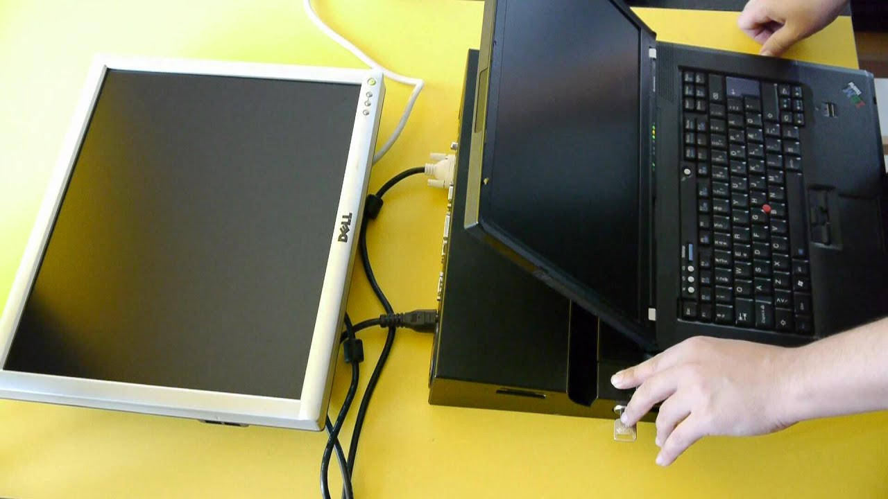 ThinkPad Advanced Dock with T60, T60 Wide, T60p, T61, T61p and T500 [Full HD]