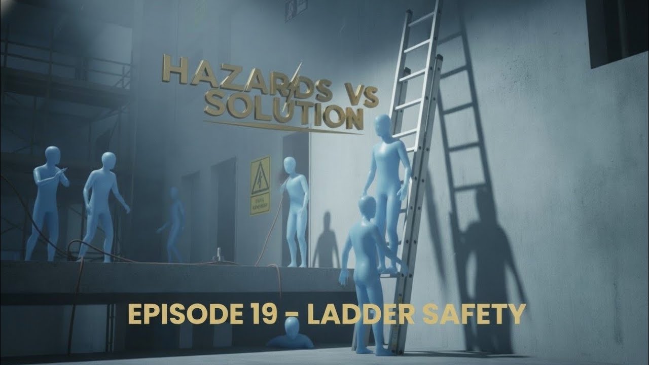 SAFEVSUNSAFE EPISODE-19 LADDER SAFETY 3D ANIMATION SAFE OR UNSAFE CHOICES @SAFEVSUNSAFE786 