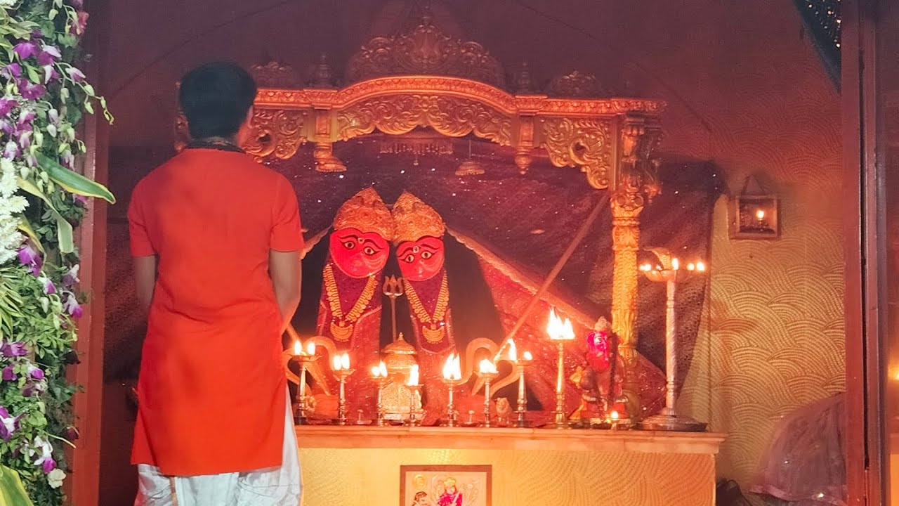 🔱 ચામુંડા માતાજી ની દિવ્ય આરતી ના દર્શન🪔