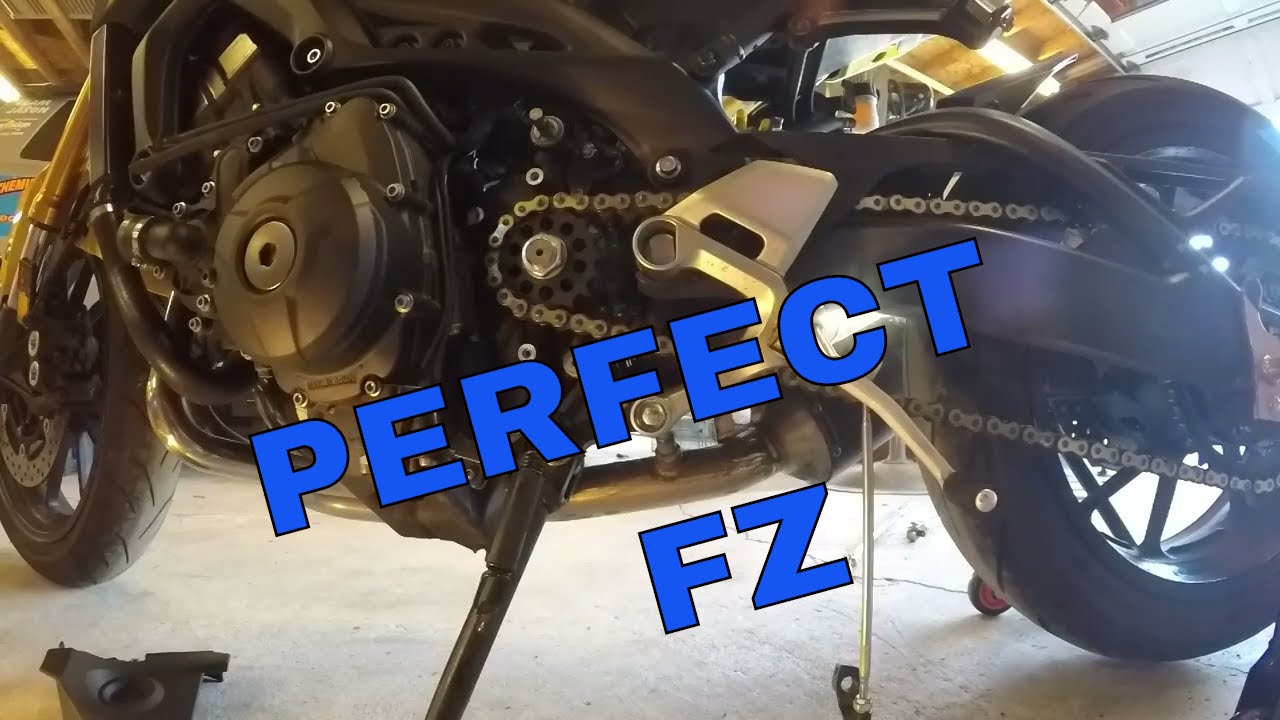 FZ-09/MT-09 | up size front sprocket!! 17T