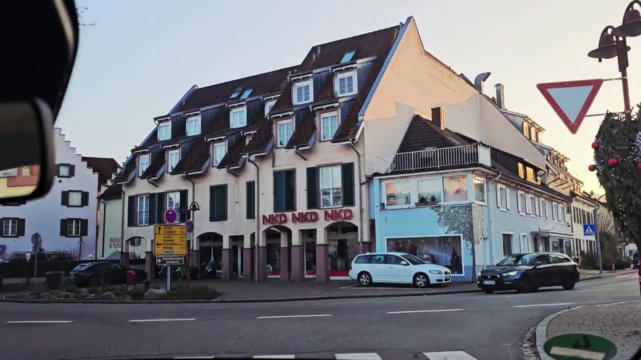 Von Hägelberg nach Steinen | Fahrt durch den Ort & B317