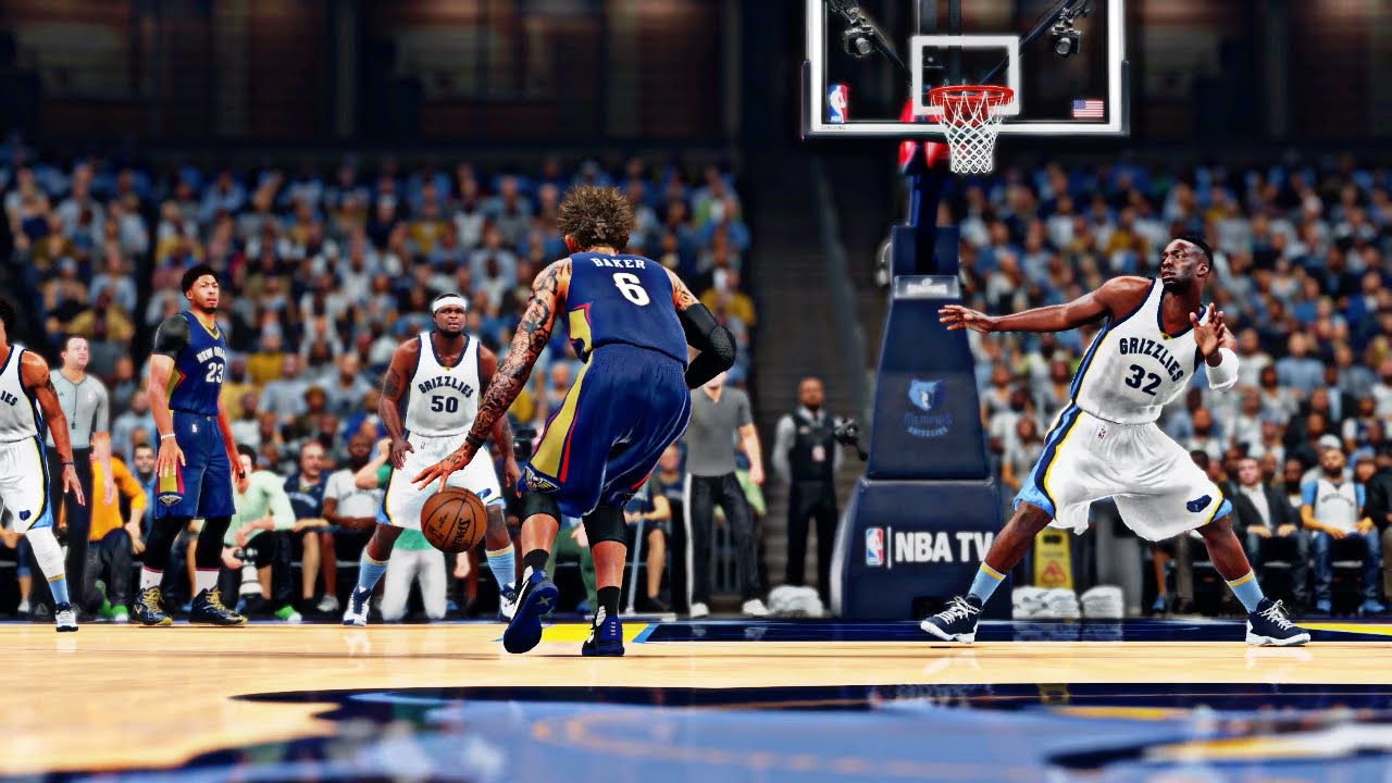 NBA 2K16 MyCAREER - OMG!! Cam BROKE HIS ANKLES ! | Mike Conley Gets Hurt From The Brick Wall Badge