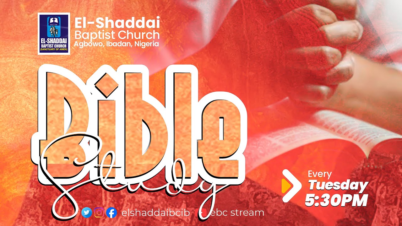 BIBLE STUDY || 20TH JANUARY 2026