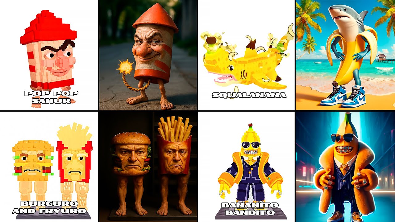 NEW UPDATE! All New Steal A Brainrot Characters vs Italian Brainrot