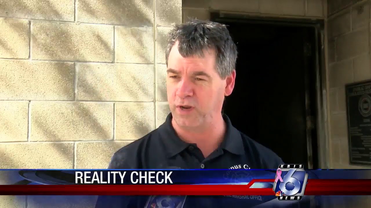 City firefighters demonstrate smoke-filled room escape