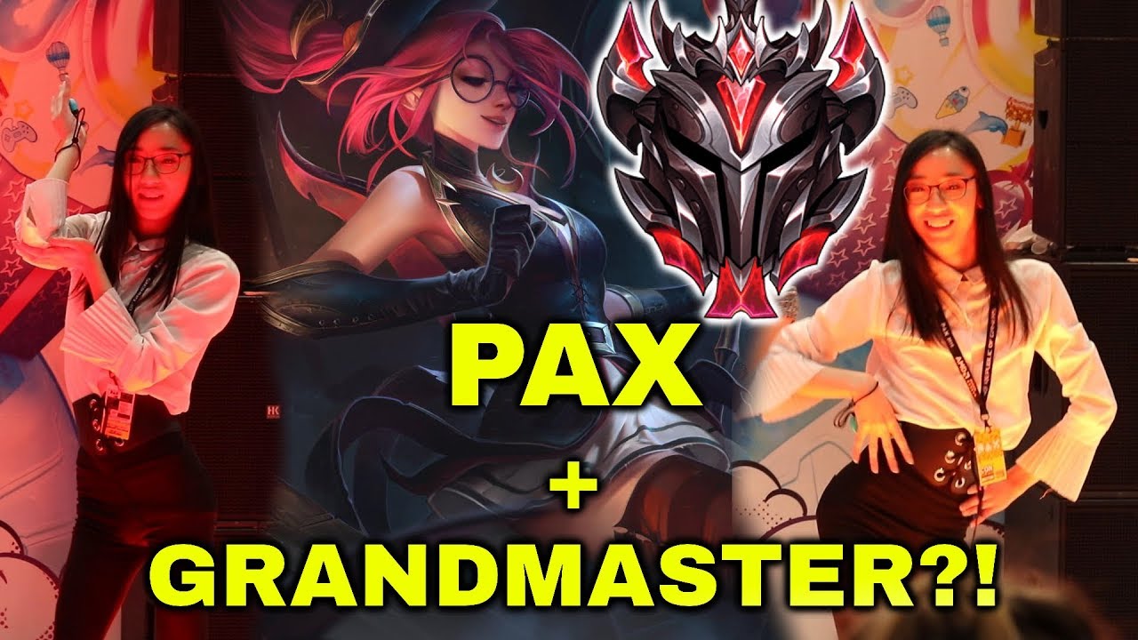 I reached GRANDMASTER! (PAX JUST DANCE + LEAGUE OF LEGENDS)