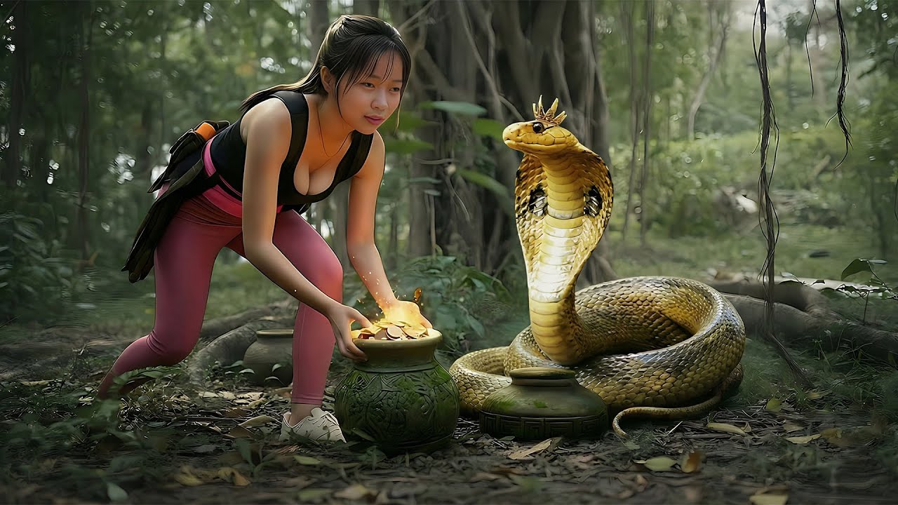 🐍Priceless treasure and the curse of the serpent god. Inside this ancient vase is not just gold...