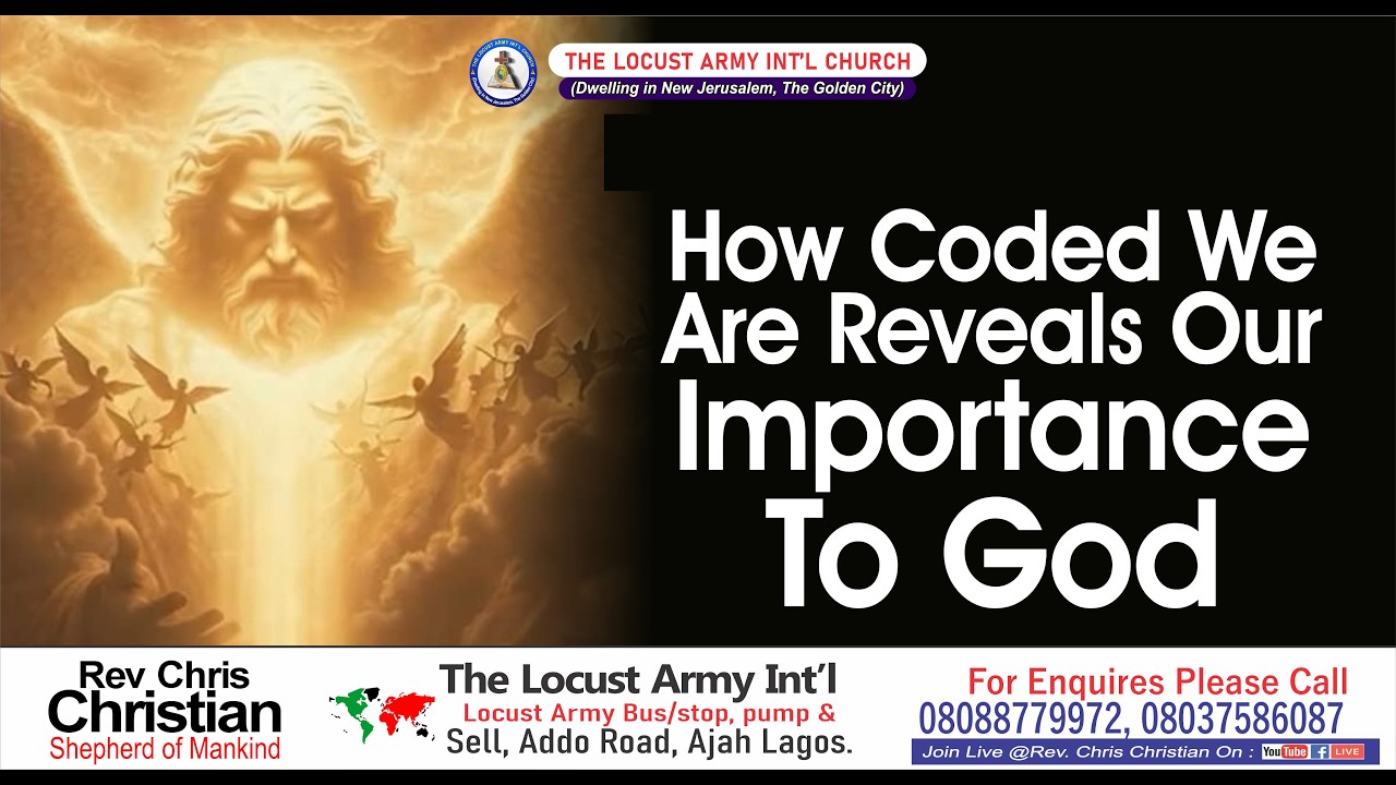 Rev Chris Christian | How Coded We Are Reveals Our Importance to God