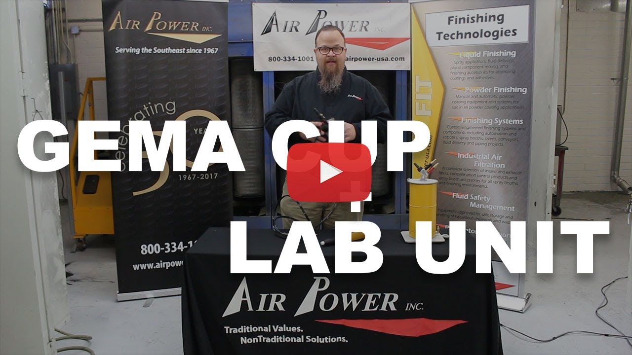 Powder Coating Series: Gema Accessories - Cup Gun + Lab Unit