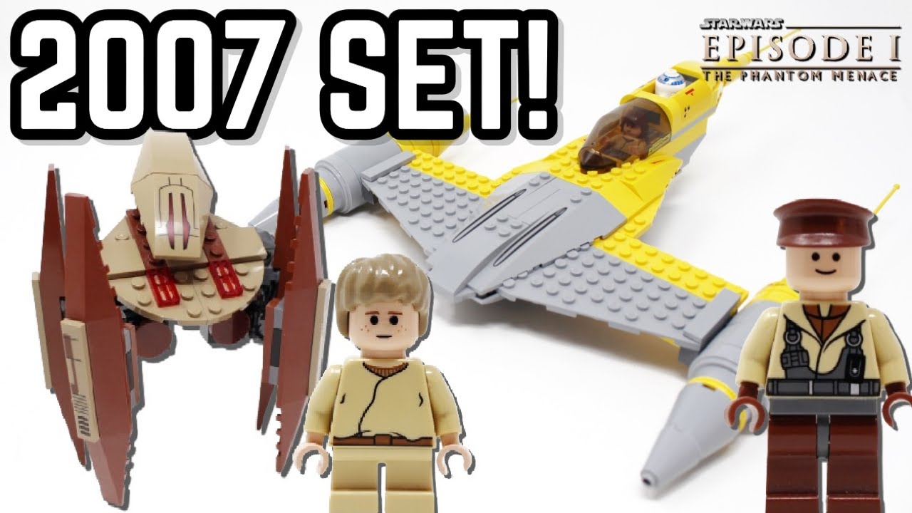 LEGO Star Wars 7660: Истребитель Набу N-1 с дроидом-стервятником. ОБЗОР! (Набор 2007 года)