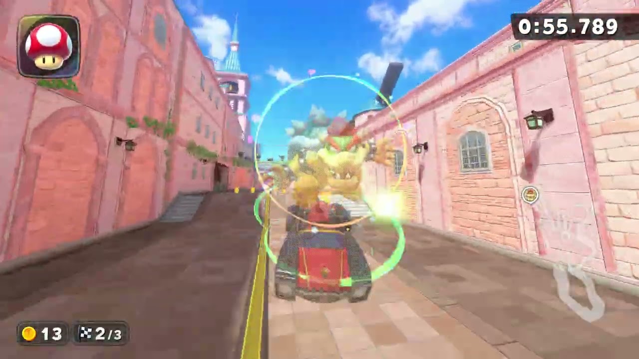 Peach Beach - 1:41.520 - K4I (Mario Kart World world record)