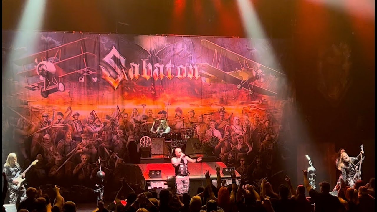 SABATON LIVE Arizona Financial Theatre Phoenix The Tour To End All Tours 10/18/2024 (full set)