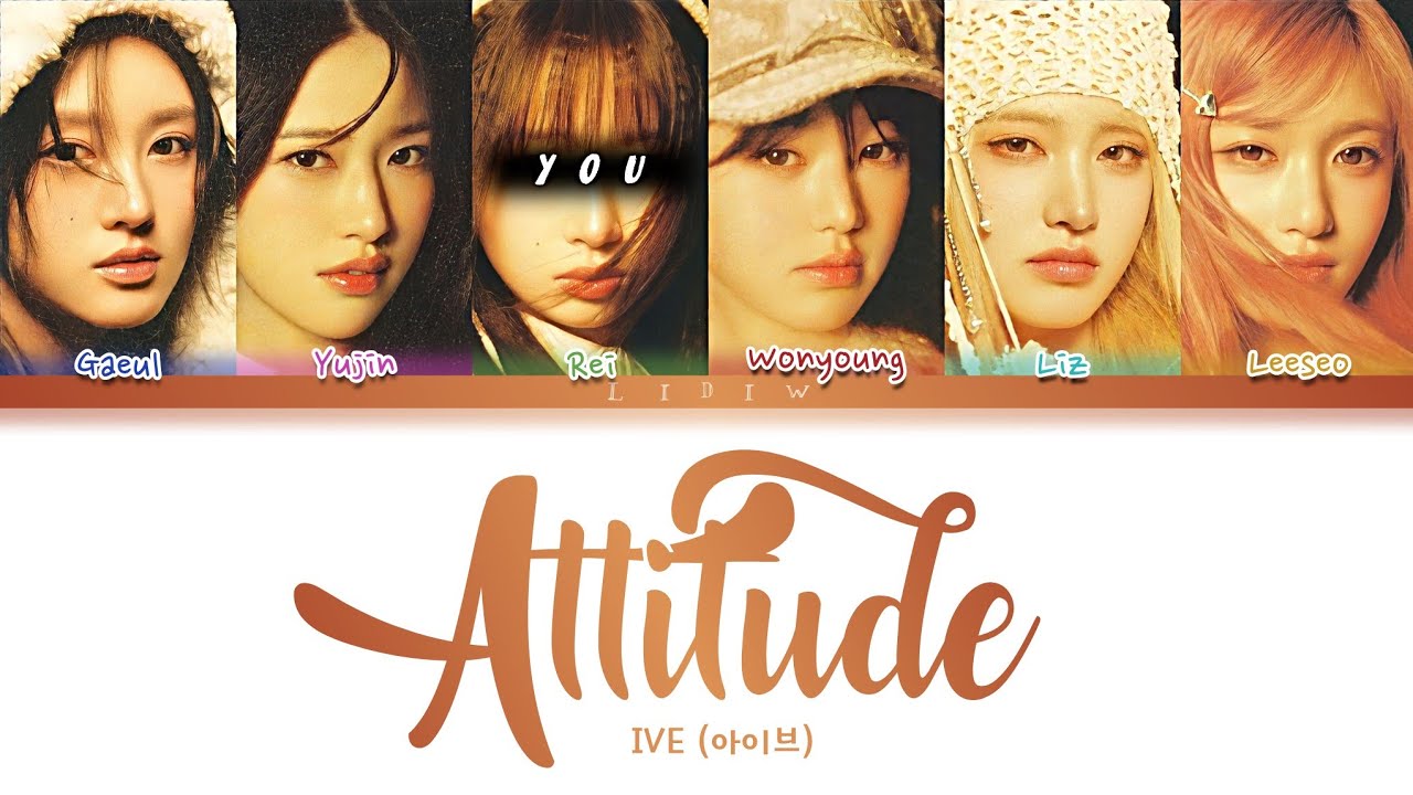 IVE || ATTITUDE but you are Rei (Color Coded Lyrics Karaoke)