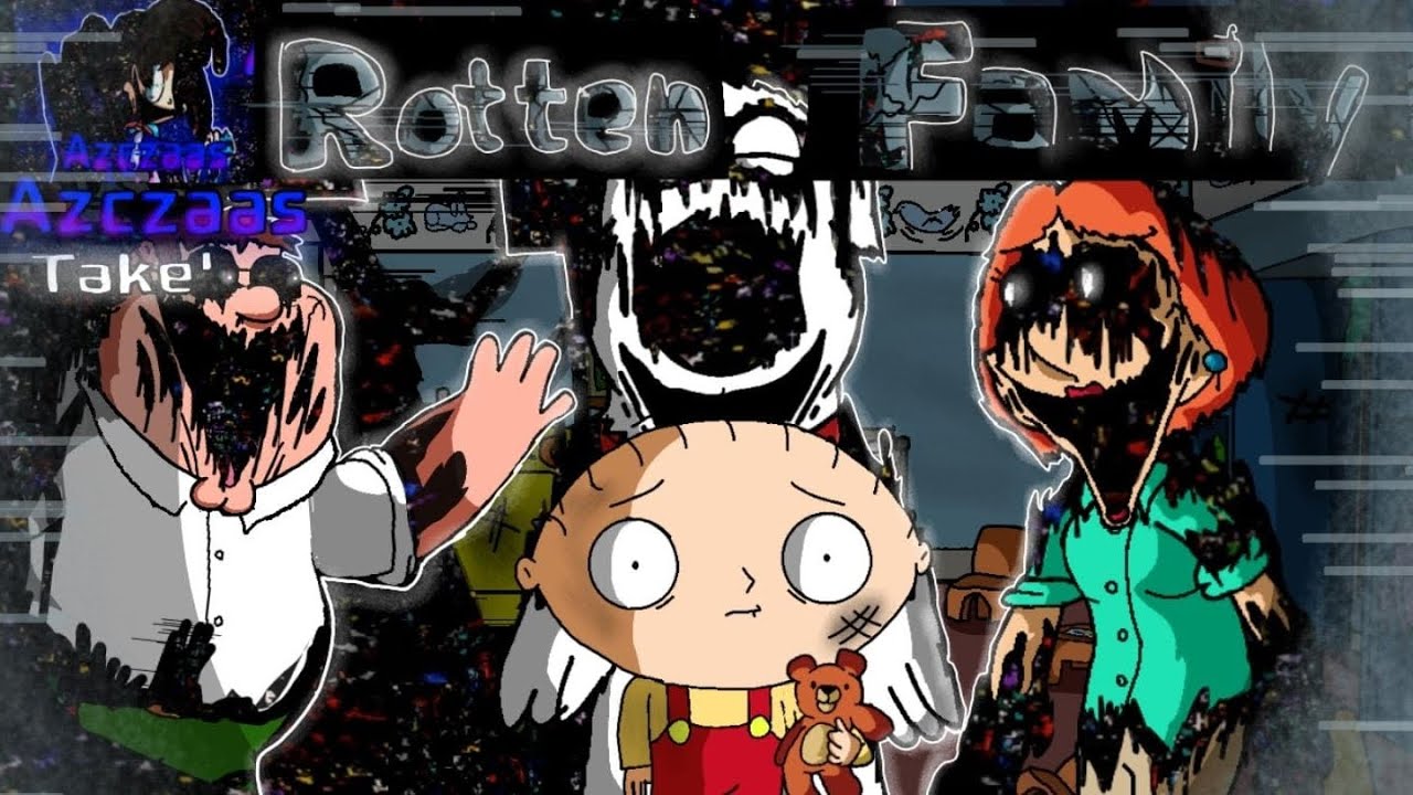 FNF: Darkness Takeover |• ROTTEN FAMILY REVAMP [Azczaas Take']  High Effort Animated Concept
