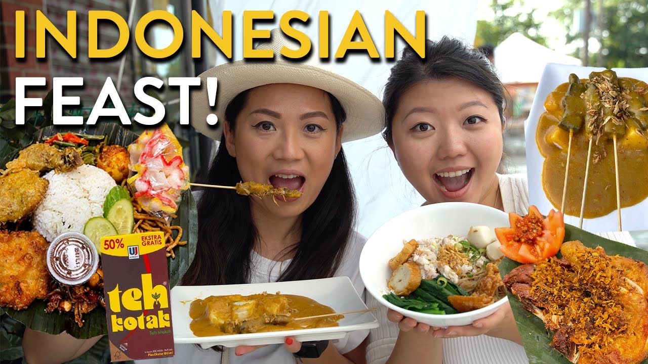 NEW YORK INDONESIAN FOOD TOUR 🇮🇩 BEST NYC Indonesian street food & restaurants!