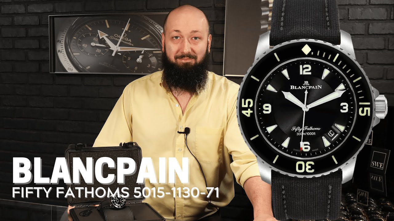 Blancpain Fifty Fathoms Steel Watch 5015.1130.71 Review | SwissWatchExpo