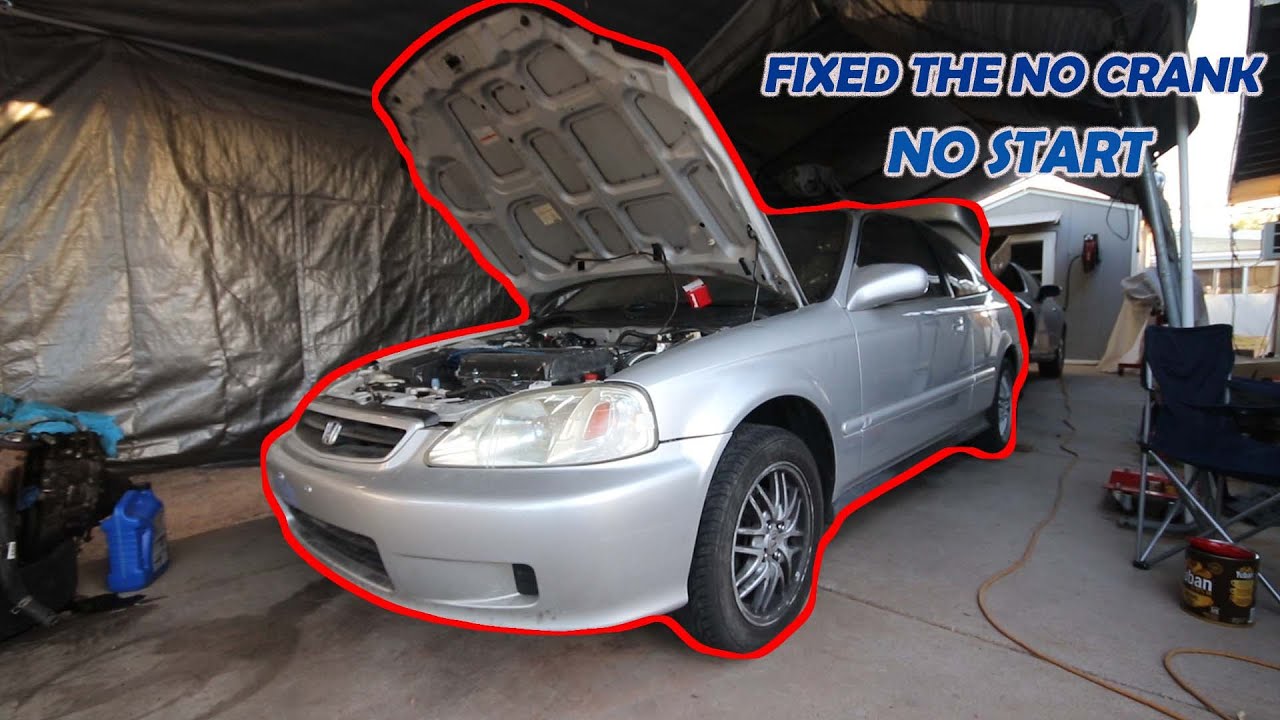 JDM B20b Swap EK First Start!!