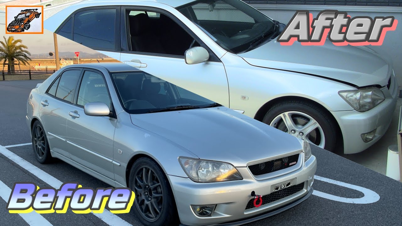 My TOYOTA ALTEZZA until now in 12 minutes