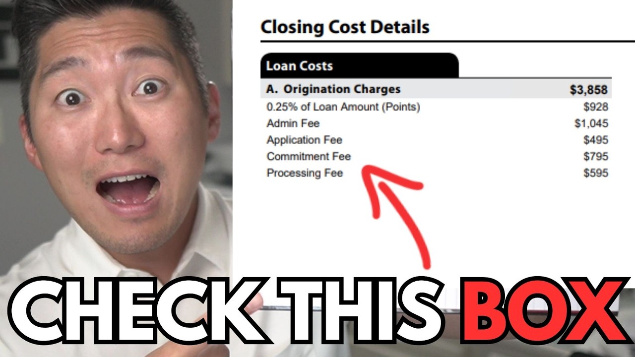 Don't Sign a Loan Estimate Until You Check This One Box