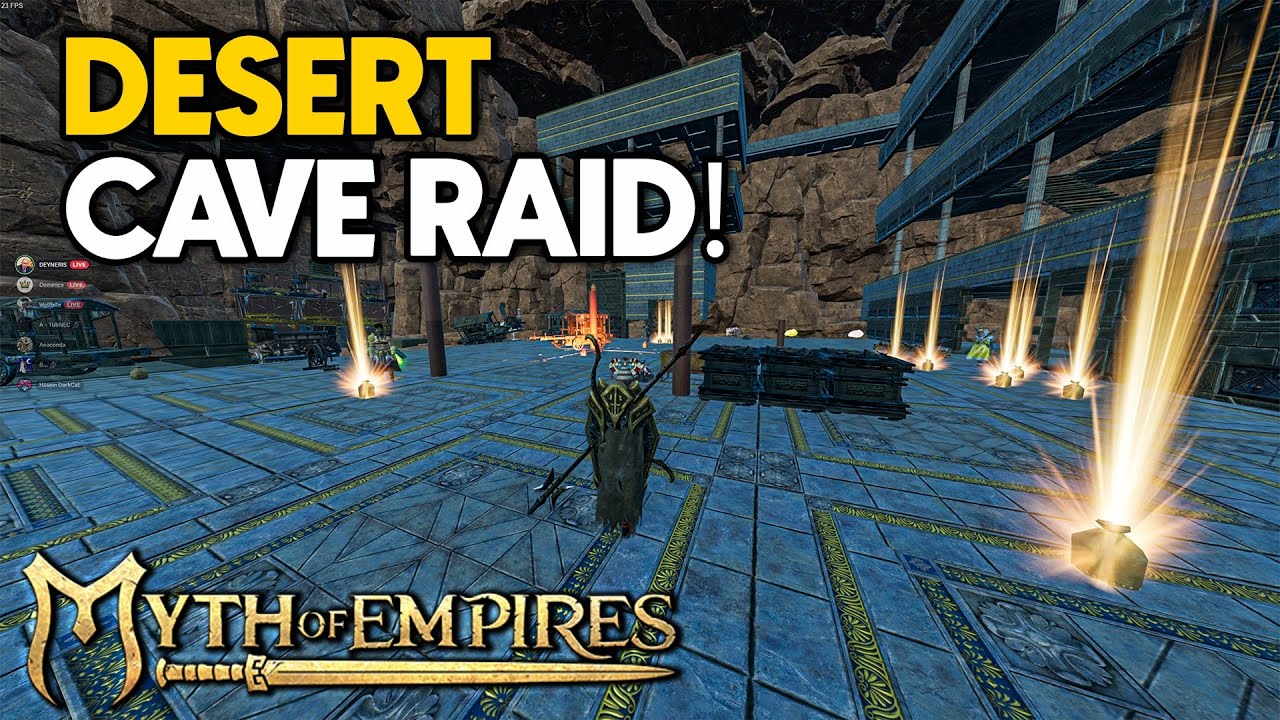 How to Siege a Desert Cave Base – Myth of Empires Seasonal Server Raid Guide