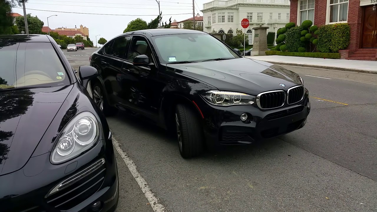 BMW X6 M Sport Parking Assist ( Self auto park )
