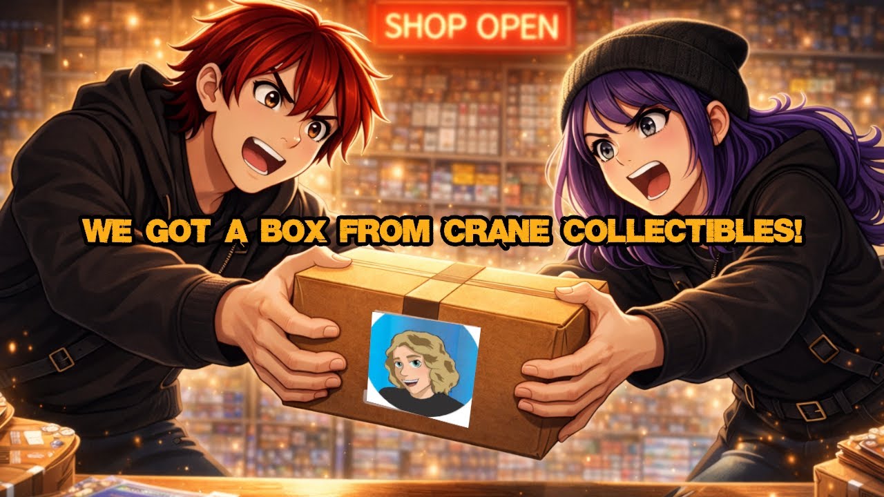 we got a boc from the amazing crane collectibles!