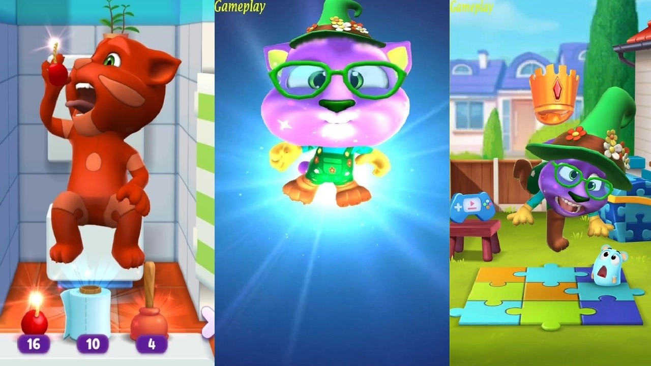 My Talking Tom 2 New Update  2026 Cool King Set Android iOS Gameplay HD #9