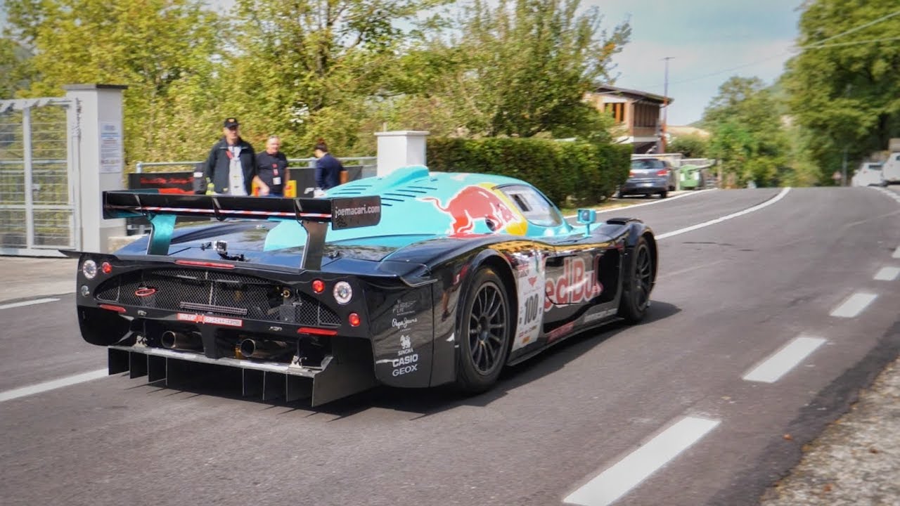POV Ride In Maserati MC12 GT1 On Public Road