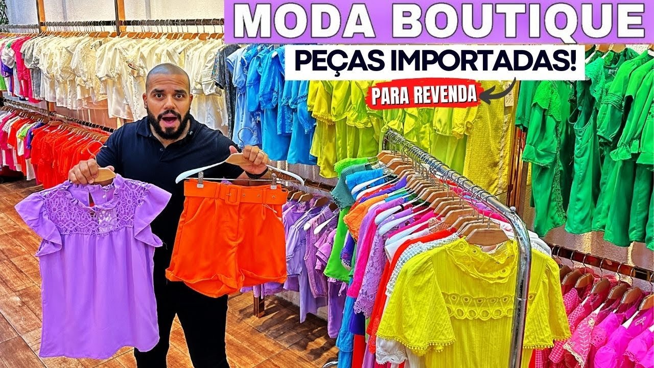EU ACHEI - ROUPAS De BOUTIQUE IMPORTADAS PREMIUM NO BRÁS ATACADO, ROUPAS FEMININAS NO BRÁS ATACADO