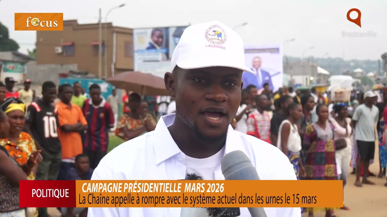Joseph Kignoumbi kia Mboungou appelle à rompre avec le système actuel dans les urnes le 15 mars. 