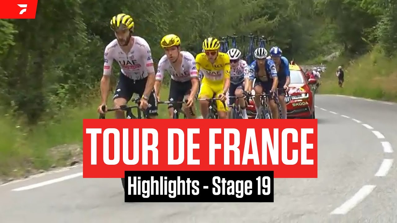 Tour de France 2024 Stage 19 Highlights