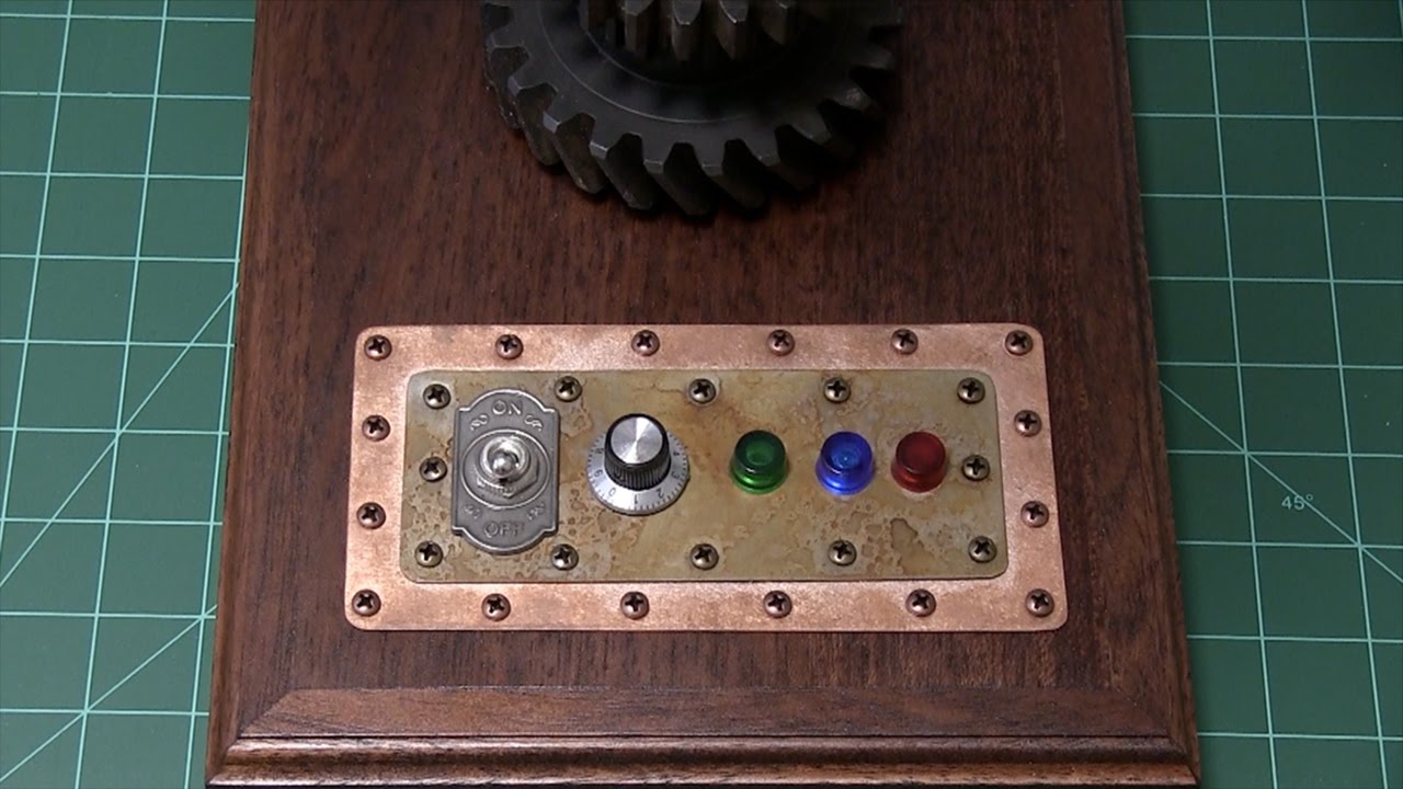How to Make a Steampunk Lamp