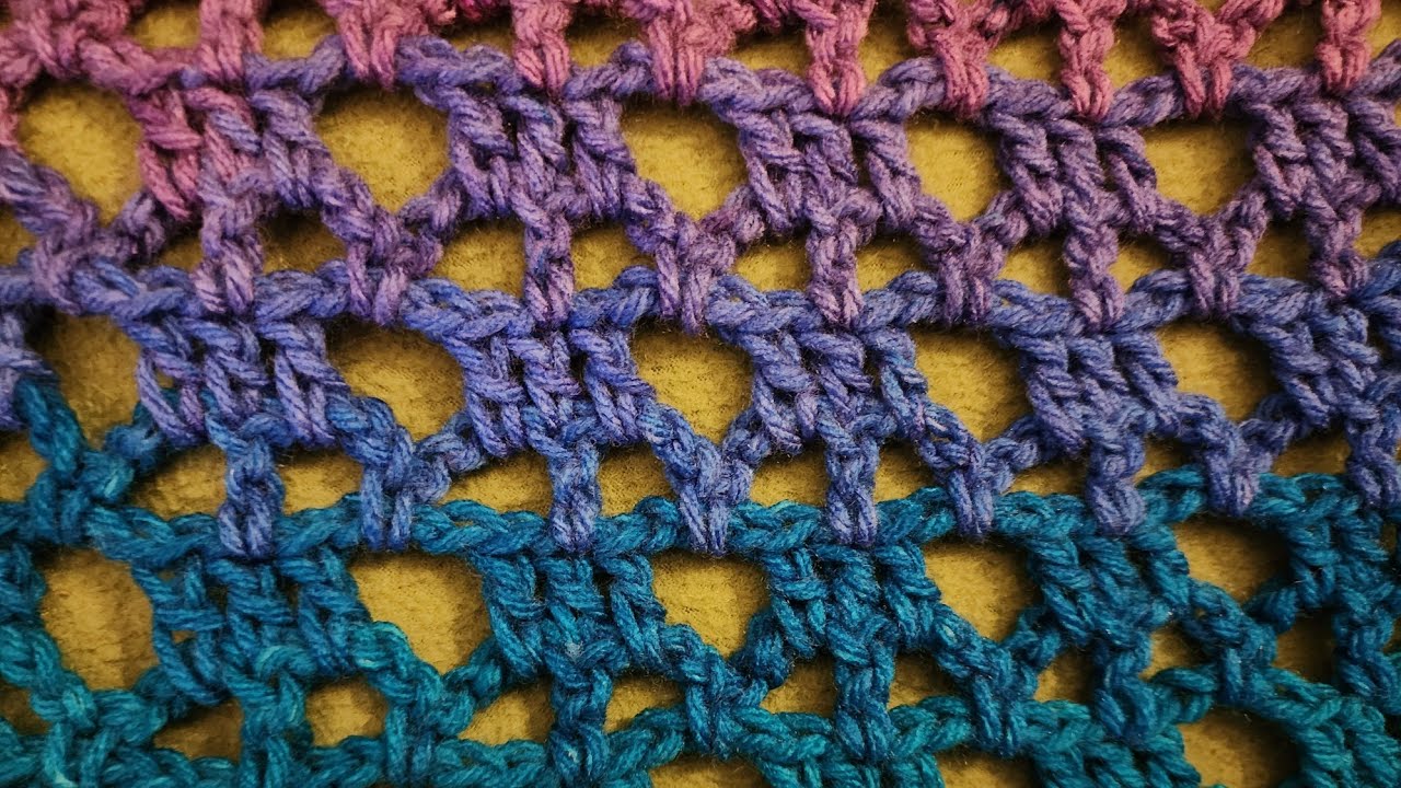 The Trestle Stitch - Crochet Tutorial!