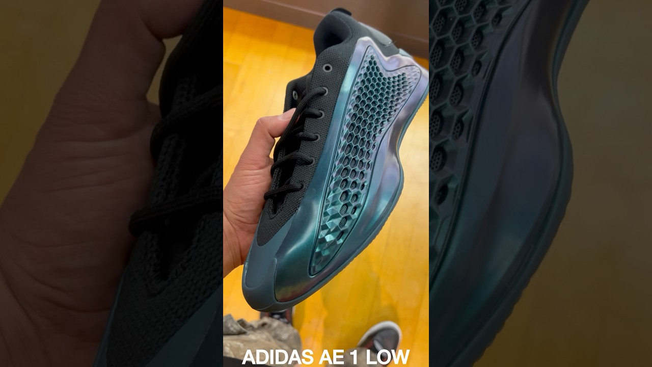 Баскетбольные кроссовки Adidas AE 1 Irredecent Metamorphosis Low #кроссовки #anthonyedwards #баск...