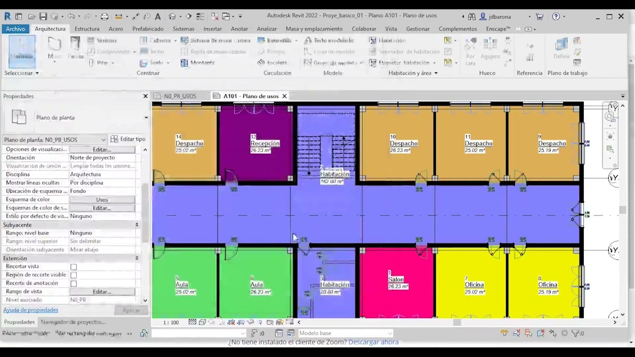 🎥 2. Creación de plantilla y ajuste de planos
