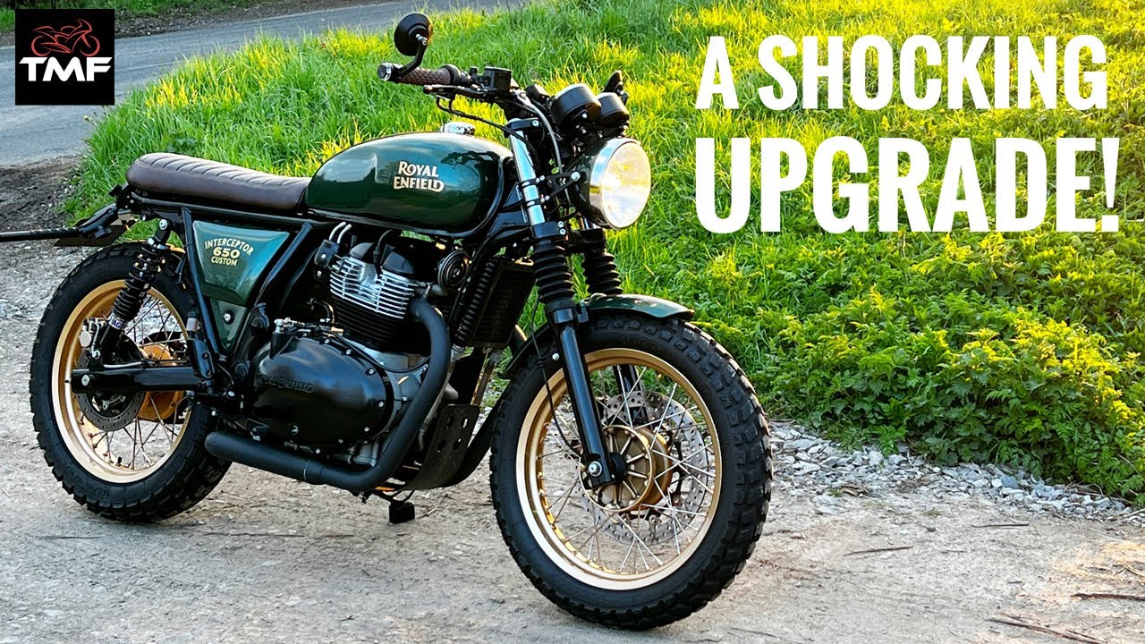 DIY Fail: Attempting to install and test new shocks on my Royal Enfield Interceptor