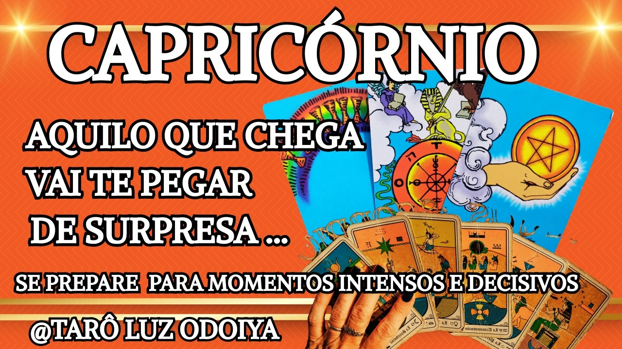 CAPRIC&Oacute;RNIO♑ ALGU&Eacute;M DA SUA CONFIAN&Ccedil;A TRAZ UMA NOT&Iacute;CIA ESPERADA&hellip; O CHAMADO J&Aacute; ACONTECEU 📩✨