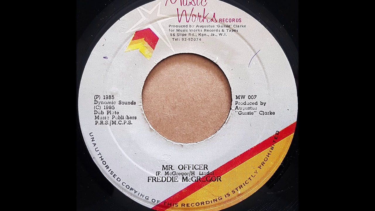 FREDDIE McGREGOR - Mr. Officer [1985]