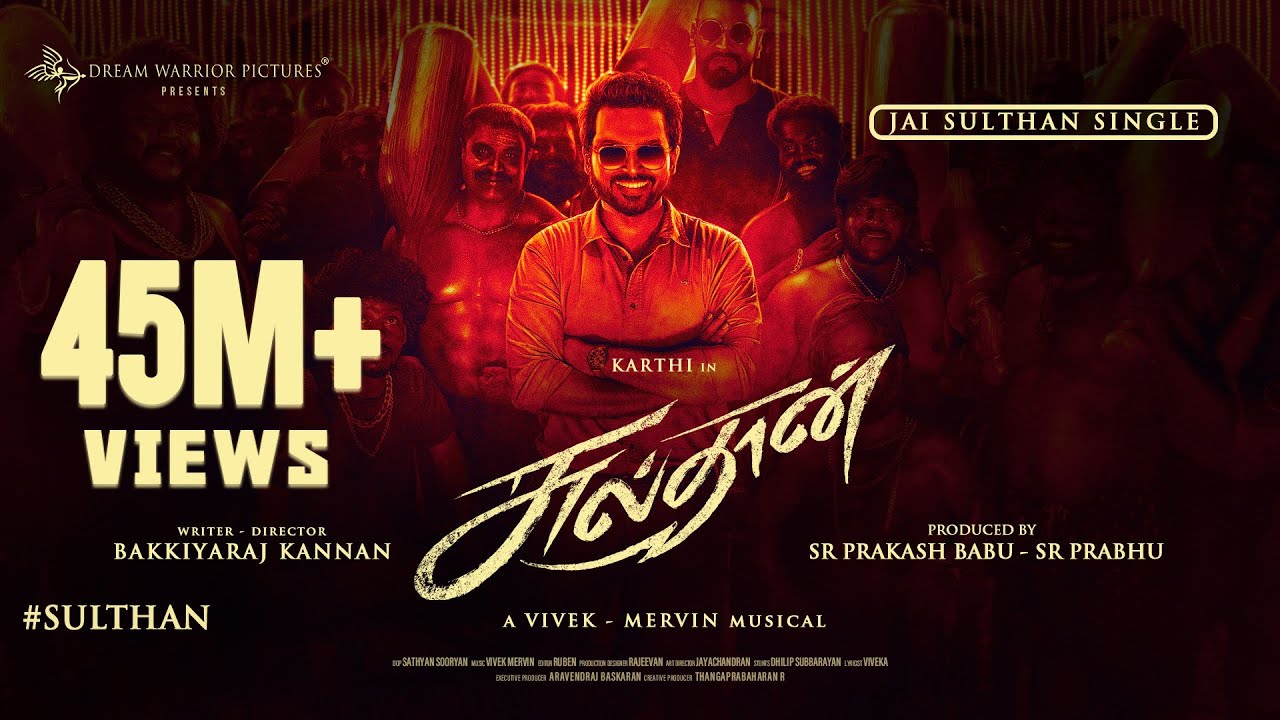 Sulthan - Jai Sulthan Tamil Lyric | Karthi, Rashmika | Vivek-Mervin | Anirudh | Bakkiyaraj Kannan
