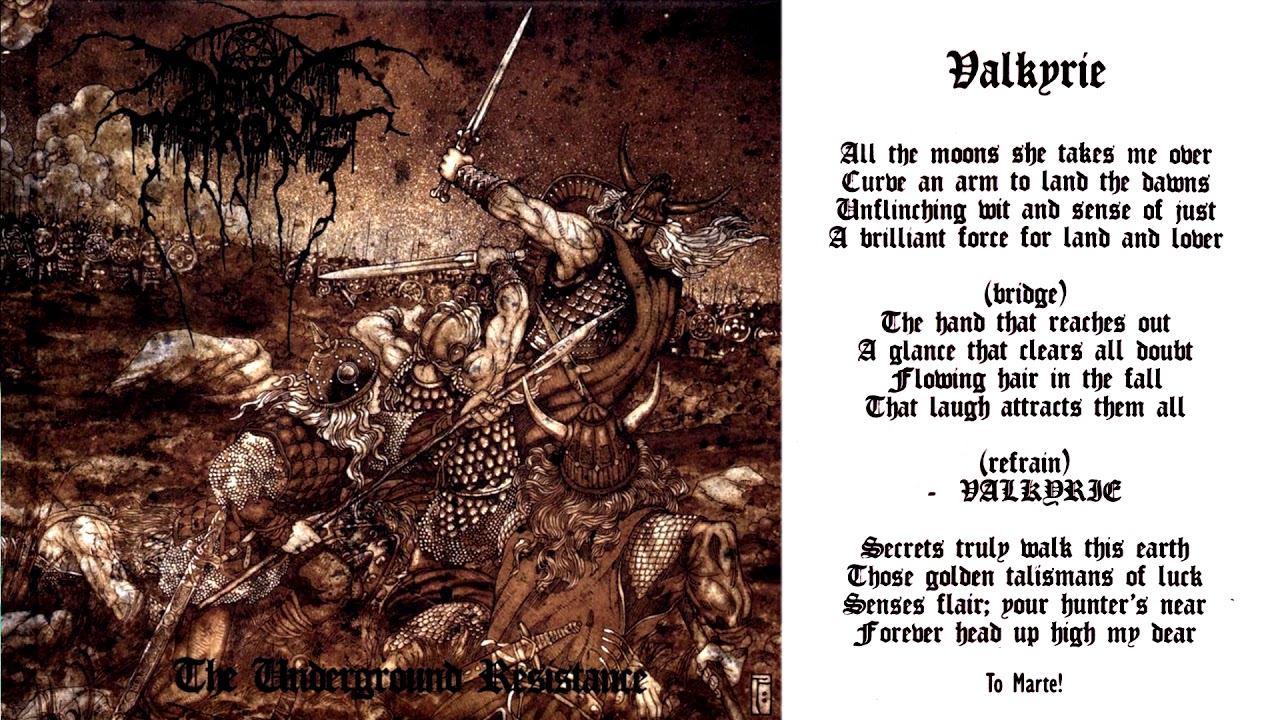Darkthrone - Valkyrie