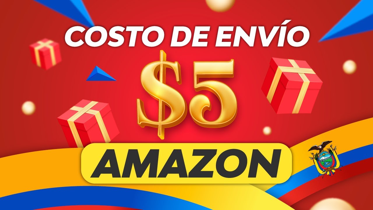 💥 AMAZON lo CAMBIA TODO! $5 DÓLARES TARIFA plana de ENVIO directo a ECUADOR! Compras INTERNACIONALES