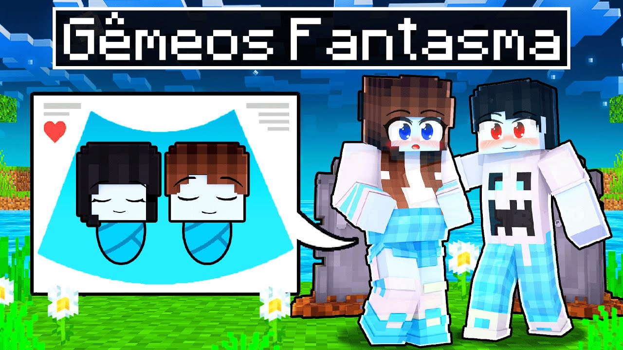 MIIKA está GRÁVIDA de GÊMEOS FANTASMAS no Minecraft ◂Miika▸
