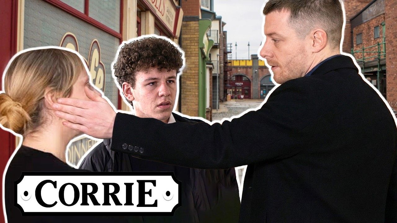Daniel Slaps Megan After Her Affair Is Exposed | Coronation Street