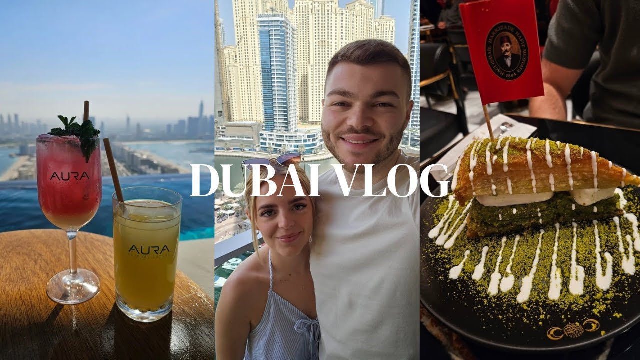 4 ночи в Дубае — видеоблог 🇦🇪 | JW Marriott Marina | Aura Skypool | Global Village | Miracle Garden🌻
