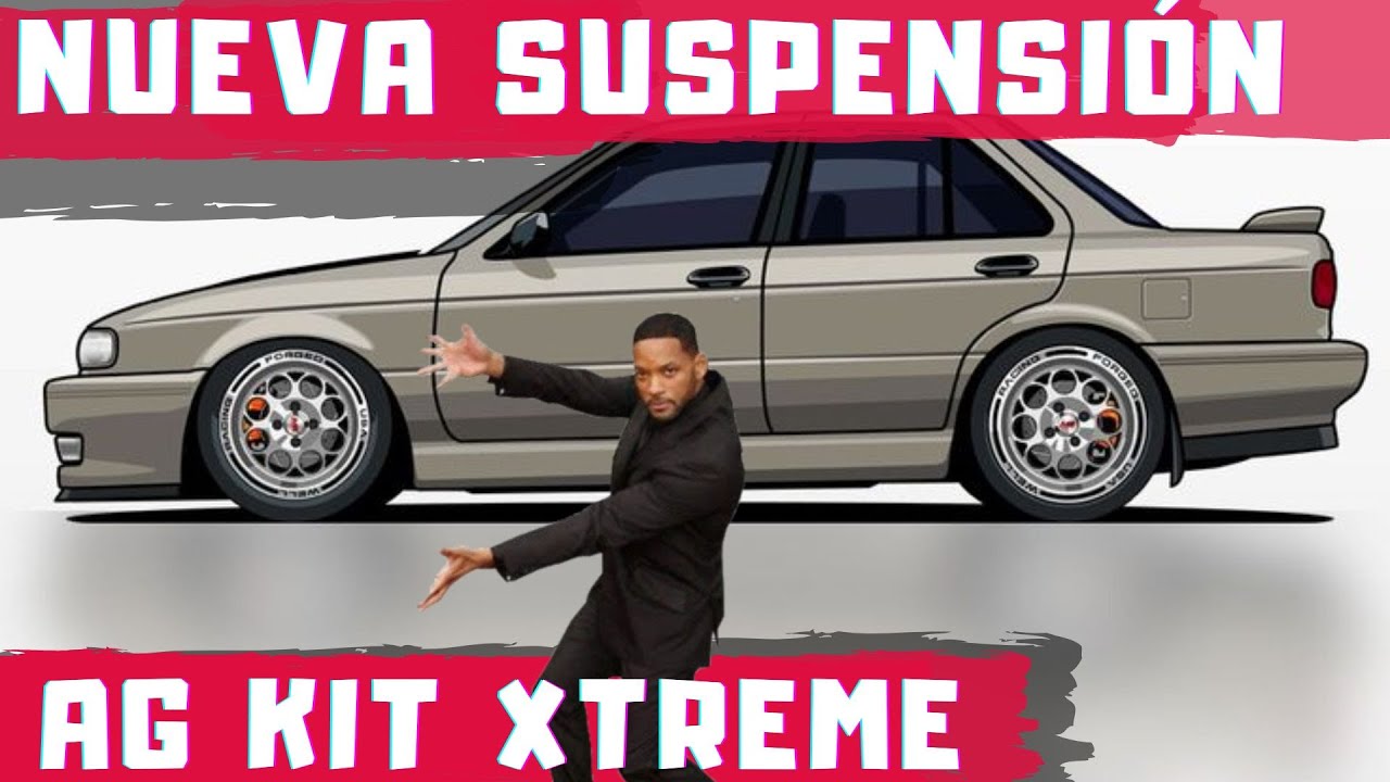 NUEVA SUSPENSIÓN AL TSURU/ AG SHOX / AG XTREME /PROYECTO TSURU SWAP TURBO/BY JOSAFAT PEDROZA