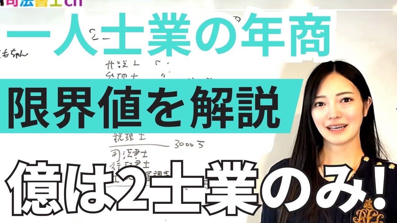 【司法書士】一人士業の限界は？【行政書士　】3185