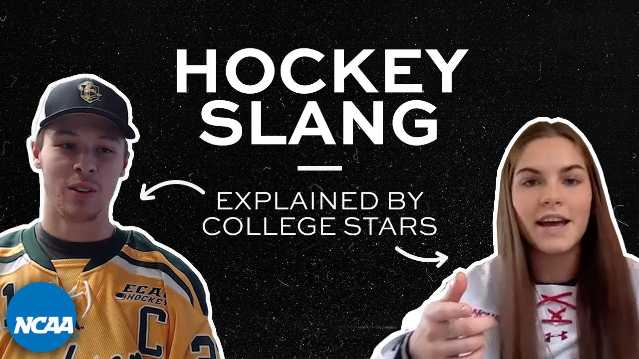 Hockey slang terms, explained by college stars